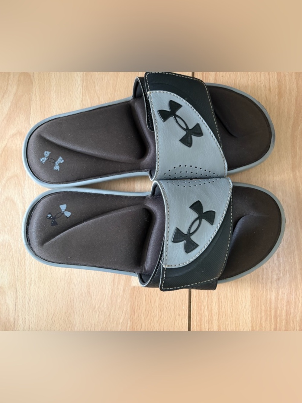 Under armour  Slip-On Sandals - Blue Sole
